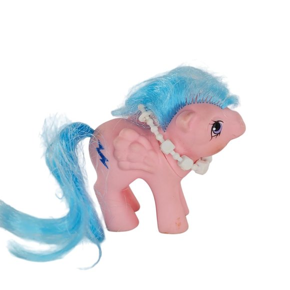 Vintage 1984 Hasbro My Little Pony MLP G1 Baby Firefly Pegasus Pony - Picture 3 of 8